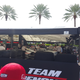 Gorgeous Penske Garage. Not pictured; Helio Castreneves riding up on a scooter about two feet from me.